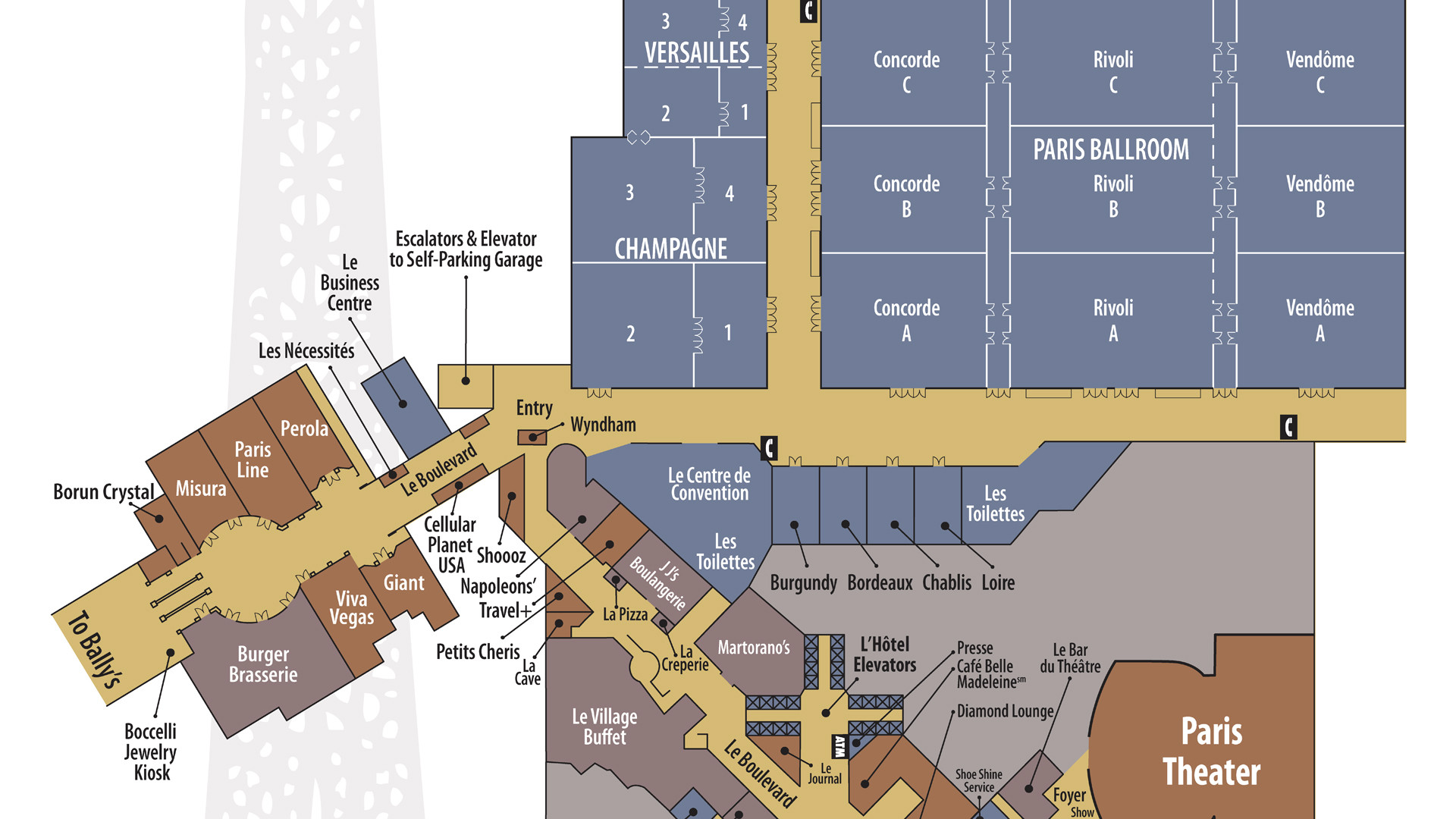 Paris Map 2026 Full Layout Tips Getawayk Paris Las Vegas Hotel And Casino Map 2025 